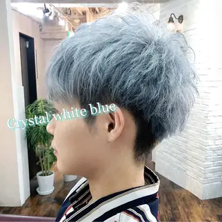 メンズ Soleria 田中慎一のヘアスタイル
