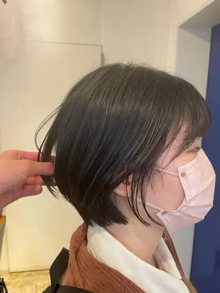 ショート レイヤー／似合わせ TAKUYAのヘアスタイル