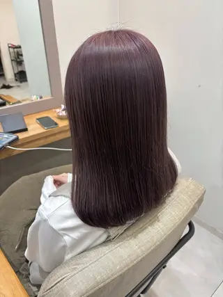 ミディアム カラー くさかみさき🌼暖色 /耳つぼ/オタク🌼のヘアスタイル