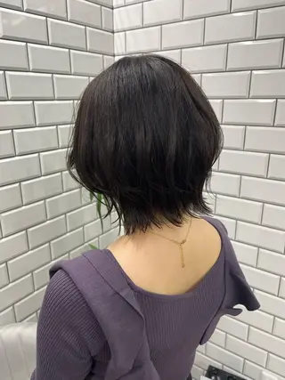 ショート カラー ヘアアレンジ newi赤羽 HINATAのヘアスタイル