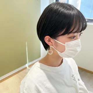 ショート カラー ヘアアレンジ メンズカット /パーマ🍀田畑玖音のヘアスタイル