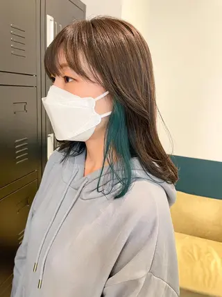 ミディアム 中村瑞貴 ＊hairbraceのヘアスタイル