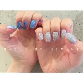 カラー ネイル マツエク・マツパ illum hicariのネイルデザイン