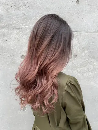 セミロング カラー 【透明感、艶髪】西村 有司のヘアスタイル