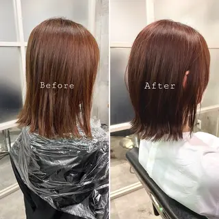 ショート カラー 🤲ヘッドスパ🤲 たにぐちあつし🤲のヘアスタイル