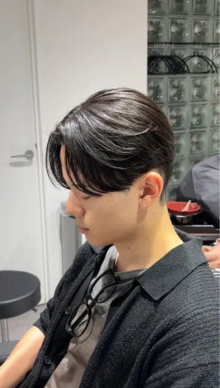 パーマ メンズ メンズ特化 ulus高森蓮のヘアスタイル