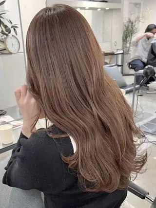 ロング カラー お悩み解決縮毛矯正 レイヤー達人柴崎大樹のヘアスタイル