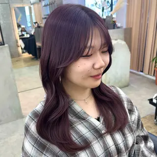 ロング カラー 韓国レイヤー🇰🇷 /縮毛矯正💎/月音のヘアスタイル