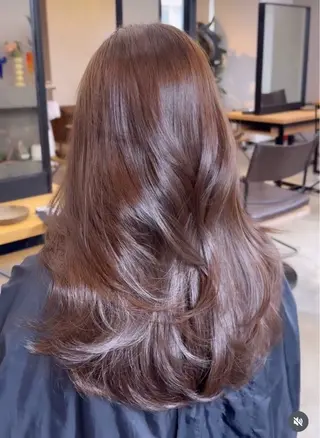 ロング カラー ホワイトカラー/梅田 デザインカラー/しんのヘアスタイル