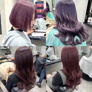 セミロング 当日予約OKカット モデル濱川響太のヘアスタイル