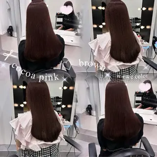 セミロング カラー mai 🎀 / ガーリーヘア ♡のヘアスタイル