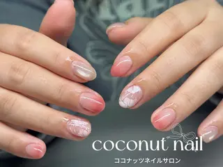 ネイル 神田 ココナッツのネイルデザイン
