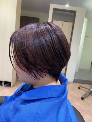ショート カラー ☘️お悩み解決☘️ 岡部恒輝のヘアスタイル