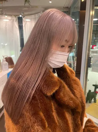 ロング カラー 髪質改善　ネイル コトミ🐸のヘアスタイル