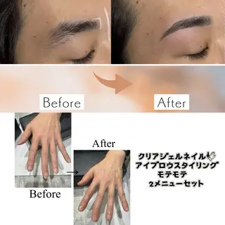 メンズ アイブロウ JAM所属・渋谷アイブロウリスト AYAの眉毛・アイブロウイメージ