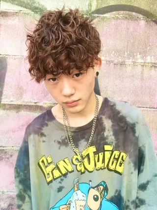 パーマ メンズ メンズサロン rootのヘアスタイル
