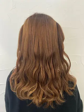 セミロング カラー ♥️ルフ🐒 ミレイ♥️のヘアスタイル