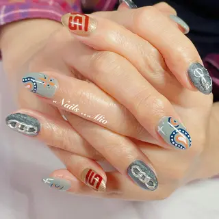 ネイル .Nails Mio 赤羽西ネイルサロンのネイルデザイン