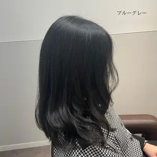 セミロング カラー SAKI ☺︎のヘアスタイル