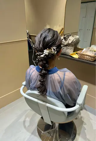 ロング ヘアアレンジ 🫧tomoka 透明感カラー🫧のヘアスタイル