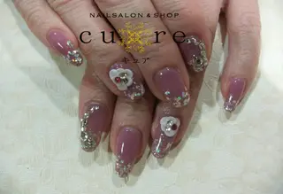 ミディアム ネイル ネイルサロン Cureのネイルデザイン