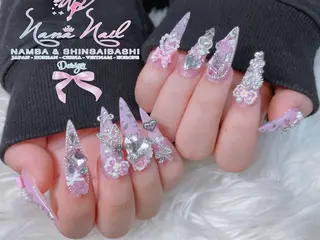 ネイル リナネイル アメ村心斎橋店のネイルデザイン