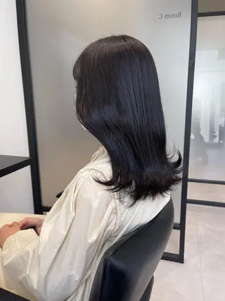 ミディアム MURANAKA RYOのヘアスタイル