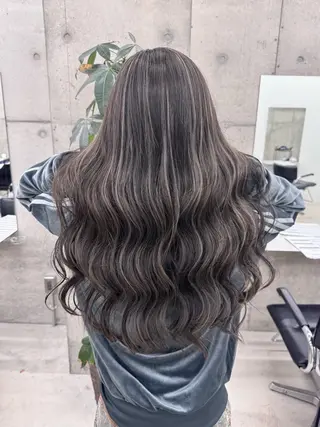 カラー Asami/名古屋/ ハイトーン/デザインのヘアスタイル