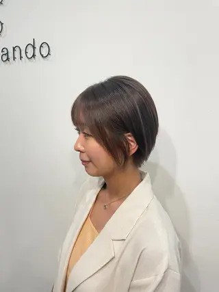 ショート ayano 🌱のヘアスタイル