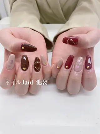 セミロング ネイルJaol 池袋のネイルデザイン