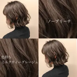 ミディアム カラー ヘアアレンジ 🫧渋谷🫧 DANCE🫧のヘアスタイル