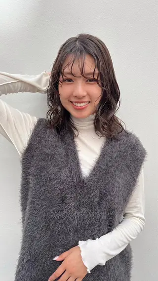 ミディアム garden villaのヘアスタイル