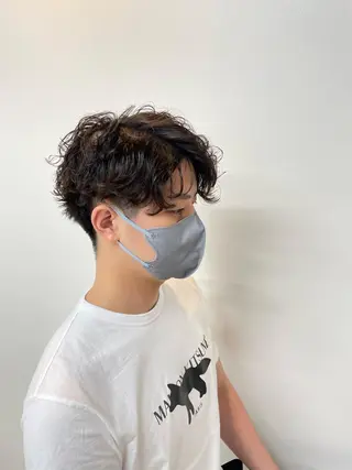 パーマ メンズ ARMONY大阪店 パーマ職人伊丹のヘアスタイル