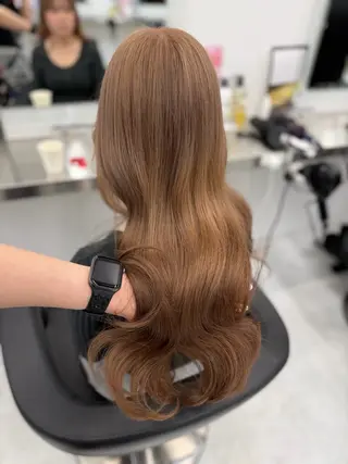 カラー 透明感ベージュ🎀 Anju/渋谷🎀のヘアスタイル