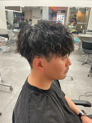 パーマ メンズ 町田エリアＮｏ．１/ パーマ特化/太田京希のヘアスタイル