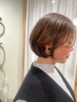 ショート 藤村 ひよりのヘアスタイル