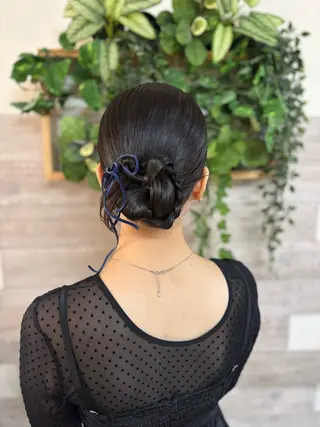 ヘアアレンジ 早朝✨ヘアセット 着付け/清水玲歌のヘアスタイル