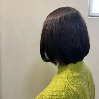 ミディアム カラー 酒井 陽南乃のヘアスタイル