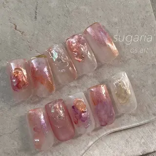 ネイル BLACK FLAG所属・hakata ニュアンスネイル𓍯のネイルデザイン