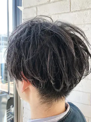 ショート カラー メンズ ノンダメージ髪質改善 カラー💎/KURAのヘアスタイル