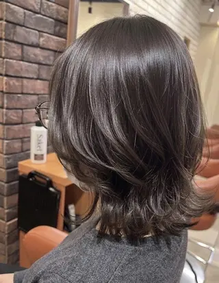 ミディアム flencia 丸 和博|カットのヘアスタイル