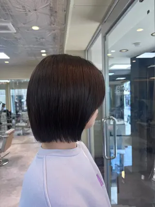 ショート 竹田 佳奈のヘアスタイル