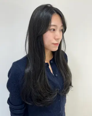 ロング カラー 似合わせhair /モガミユナ🎀のヘアスタイル