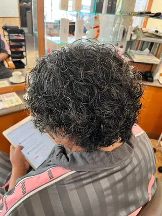 パーマ メンズ 熊谷 はつなのヘアスタイル