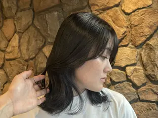 ミディアム カラー LUCK 船橋 / Myuaのヘアスタイル