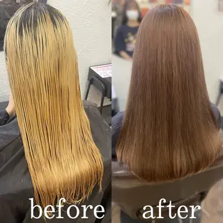 ロング カラー 🎀ikuno🎀 LOE 🫧艶髪のヘアスタイル