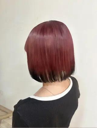 ショート カラー ❤︎高崎/カラーリ スト/近藤莉々香❤︎のヘアスタイル