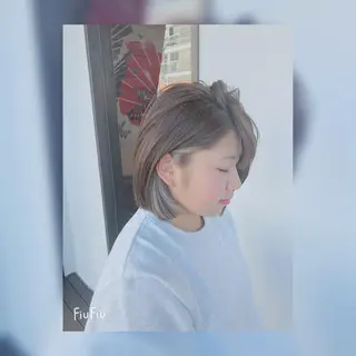 ショート カラー ✨素髪を美しくする✨ 志賀 和雅のヘアスタイル