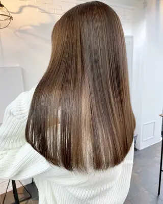 セミロング ✨髪質改善✨原宿 えのもと　はなのヘアスタイル