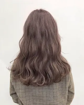 ロング カラー 【ブリーチカラー】 🌈ALIVE若山葵のヘアスタイル